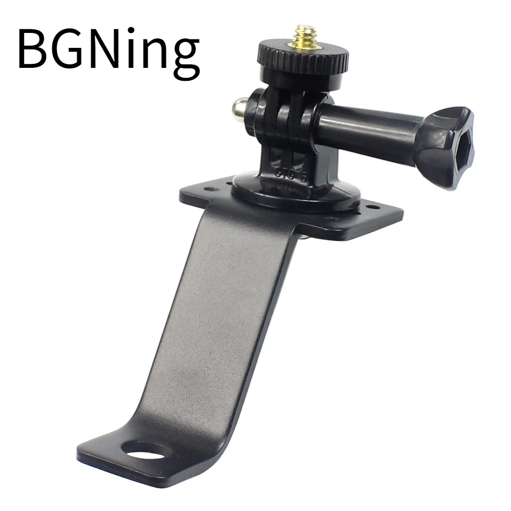 Bgning 360 旋轉相機支架支架安裝摩托車後視鏡支撐三腳架適配器適用於 GoPro 9/8/7