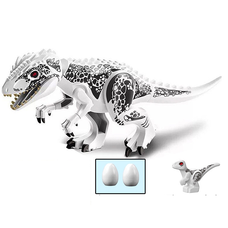 恐龍積木玩具侏羅紀公園兼容玩具禮物