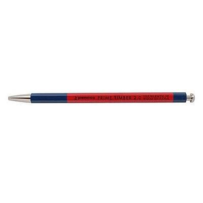日本 HIGHTIDE Penco Prime Timber 自動鉛筆附削筆器/ 紅 eslite誠品