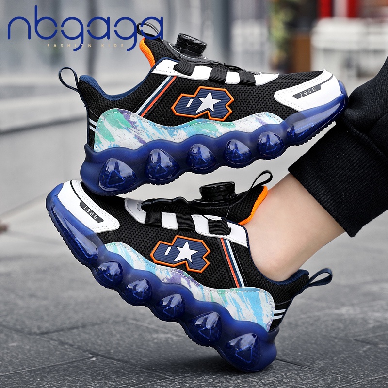 【NBGAGA】男童網球鞋兒童運動鞋透氣男童鞋中學生小學生男童鞋