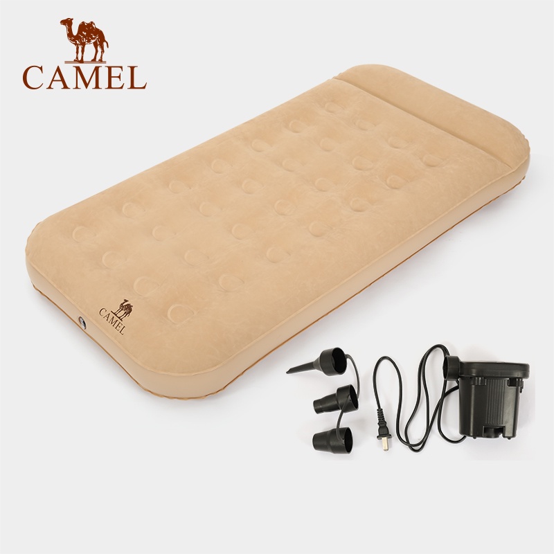 駱駝加厚充氣床墊家用打地鋪帳篷自動氣墊床戶外野營單人充氣睡墊