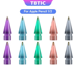 Tbtic 適用於 Apple Pencil Tip Pro USB C 第 1 代第 2 代替換 iPad 筆尖 3.