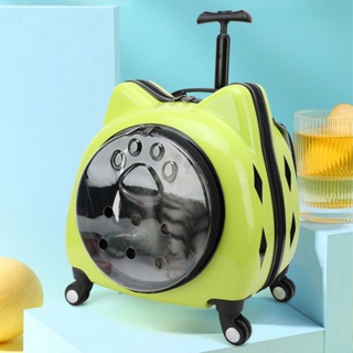 寵物拉桿包透明拉桿包拉桿貓頭包貓包貓旅行箱
