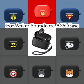 【imamura】適用於 Anker Soundcore A25i Case 卡通簡約圖案適用於 Anker Sound