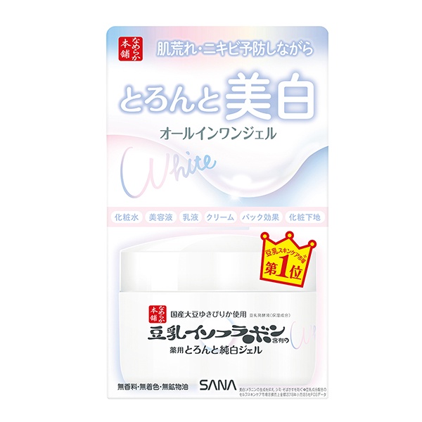 SANA  豆乳美肌煥白多效凝膠霜100g