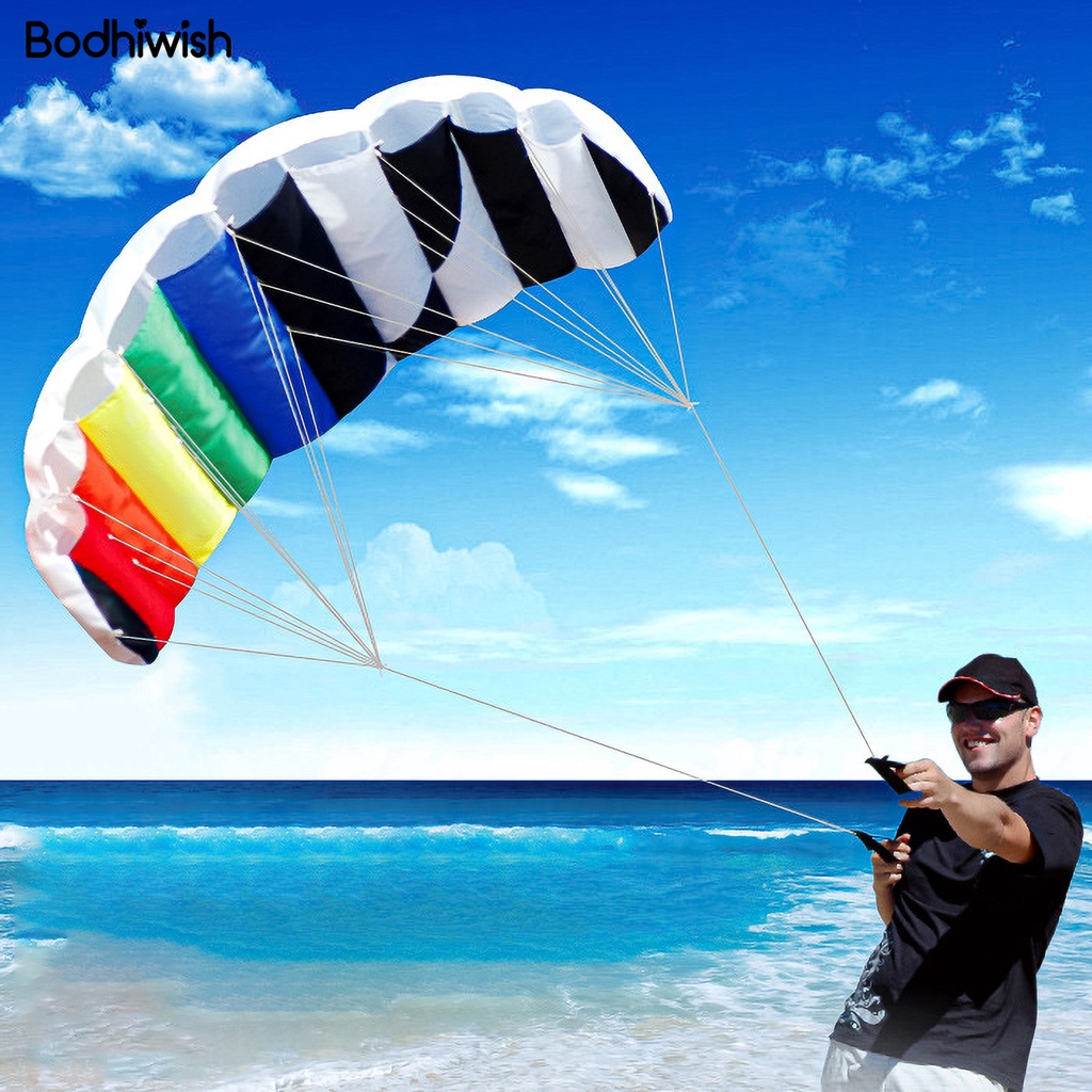 🎪🎪Bodhiwish玩具-彩虹雙線軟體特技軟體運動風箏Sport Kite