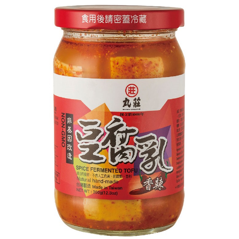 丸莊 香辣豆腐乳(非基改)(350g)[大買家]