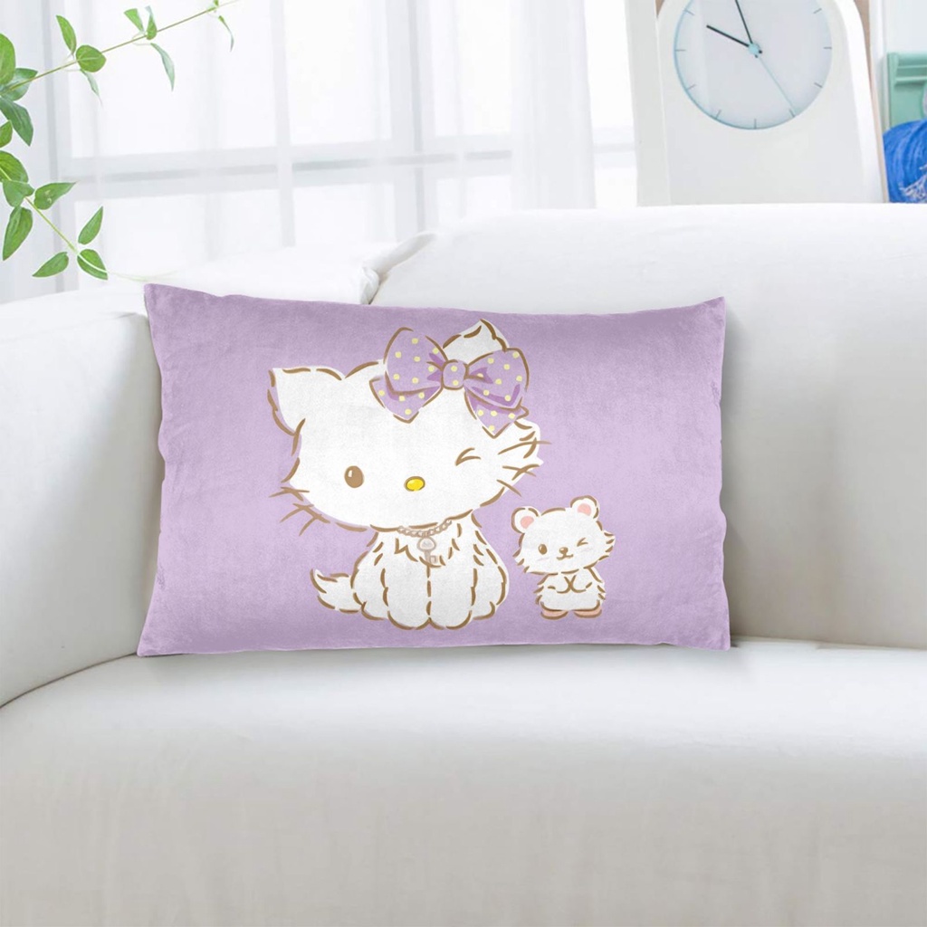 三麗鷗 Sanrio Charmmy Kitty 個性化印花枕套,精緻時尚沙發枕套(不含枕頭)