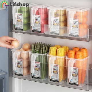 冰箱食品容器/廚房透明收納盒/水果蔬菜雞蛋收納架/冰箱側門收納盒/瀝水保鮮盒/