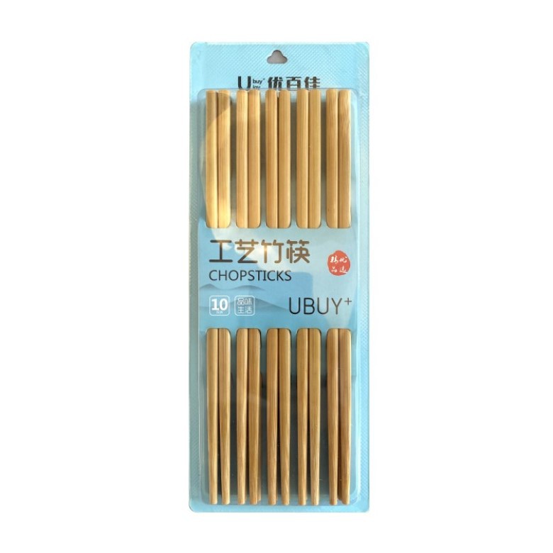 工藝竹筷10雙入(10雙)[大買家]