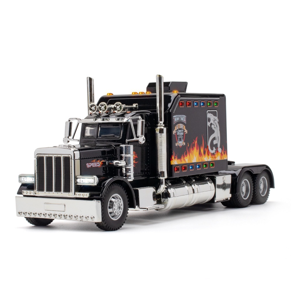 Peterbilt 389 With Lowboy And Wheel Loader 1/64 Scale 海外 即決-