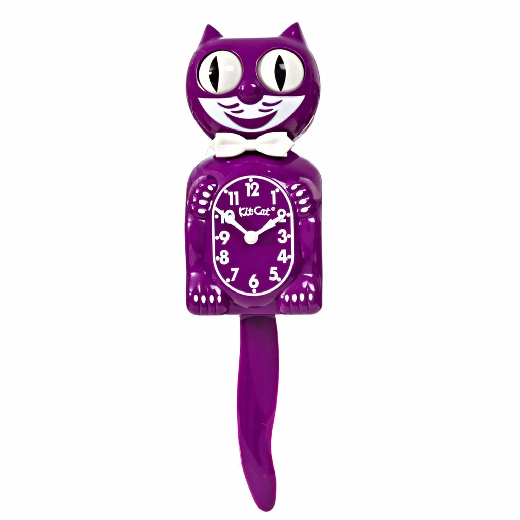 Boysenberry Kit-Cat Klock  莓紫限定色 貓咪時鐘