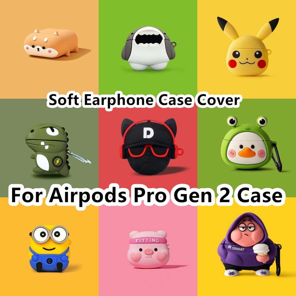 現貨! 適用於 Airpods Pro Gen 2 外殼創新卡通奶茶牛適用於 Airpods Pro Gen 2 外殼軟