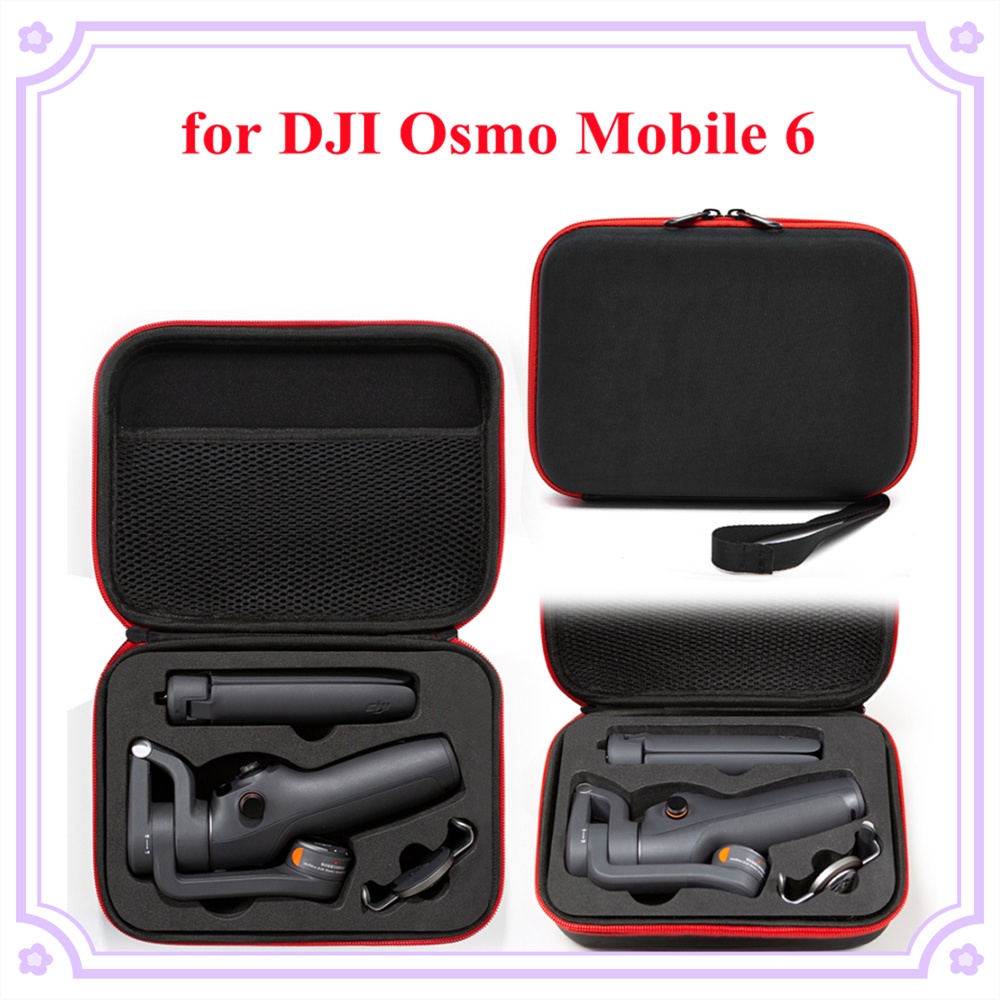 適用於 DJI Osmo Mobile 6 收納包便攜盒手提包收納保護套適用於 DJI Osmo 6 手持雲台三腳架配件