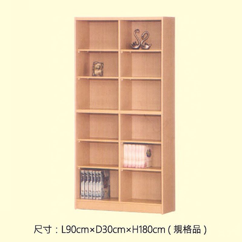 【CF-125-14】木製書櫃 (東部及桃園以南區域另詢運費)