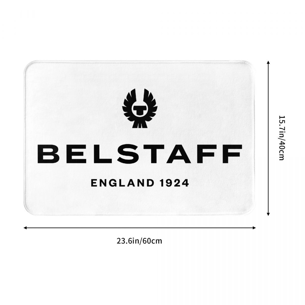 新款 Belstaff (2) 浴室法蘭絨地墊 廁所衛生間防滑腳墊 茶几門口吸水地墊 速乾進門地毯 客廳沙發臥室洗手間地