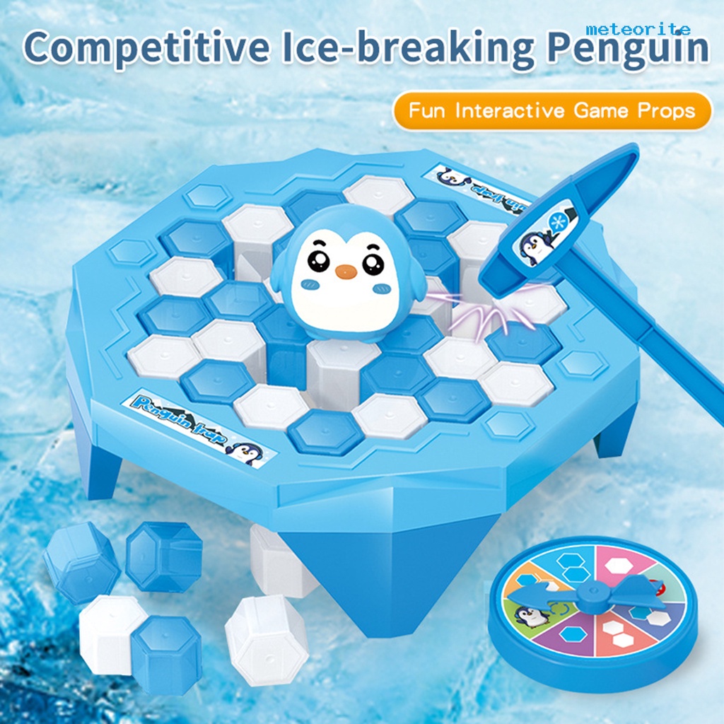 [母嬰館] 超迷你破冰企鵝 拯救小企鵝敲冰遊戲 親子互動兒童桌面玩具