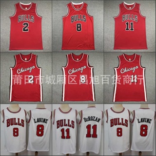 現貨速發！！芝加哥chicago bulls公牛75週年 籃球球衣背心 8#LAVINE 11# 2#