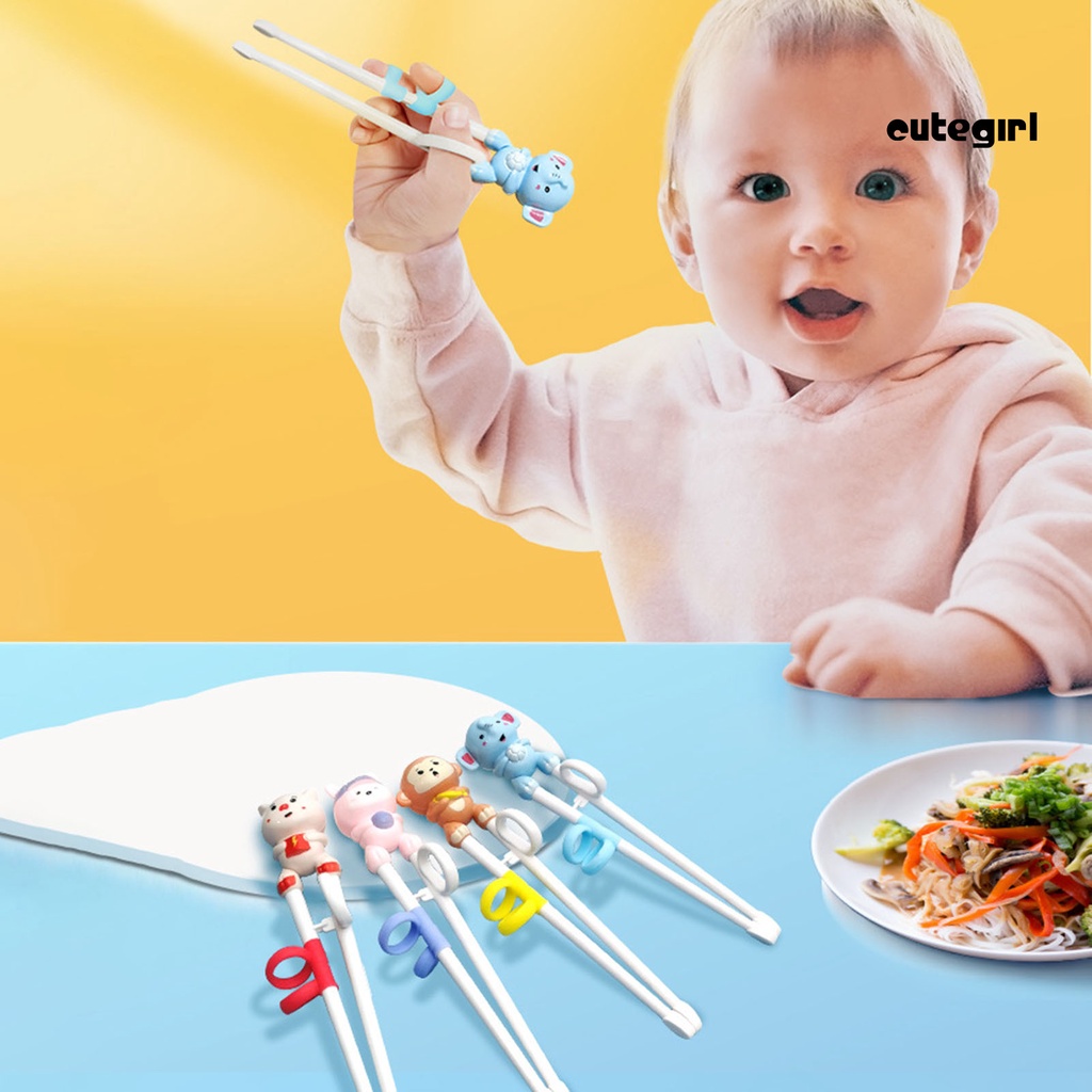 【熊熊家居】兒童筷子矽膠學習筷一二段輔助筷矯正器246歲寶寶訓練筷