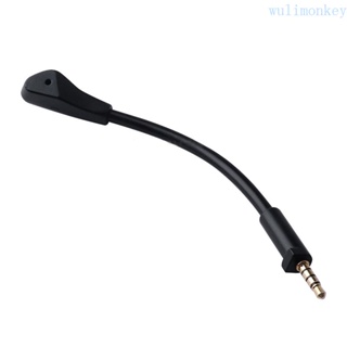 Wu 3 5mm 插頭接口麥克風耳機 HiFi 麥克風適用於 ROG 適用於 Delta 耳機