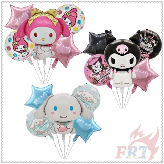 ♦ 派對裝飾 - 三麗鷗氣球 ♦ 5 件/套氣球 MY Melody / Kuromi / Cinnamoroll 裝飾