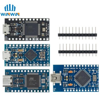 Mini/Type-C/Micro USB Pro Micro ATMEGA32U4 5V/16MHZ 模組帶有用於 a