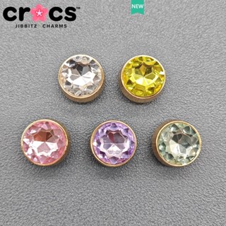 crocs 鞋釦 洞洞鞋鞋釦 鞋釦 洞洞鞋配飾 彩色寶石系列 2023新款Crocs鞋花 金屬寶石裝飾釦