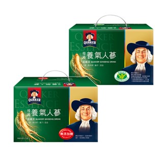 QUAKER 桂格養氣人參盒裝（19瓶入）-2款可選