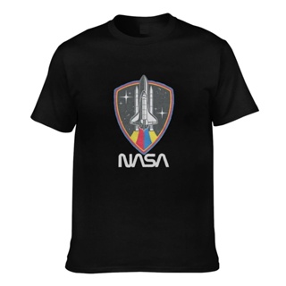廉價銷售男士 Tshrit Nasa Space Shuttle Heather 復古最新 T 恤上衣 T 恤