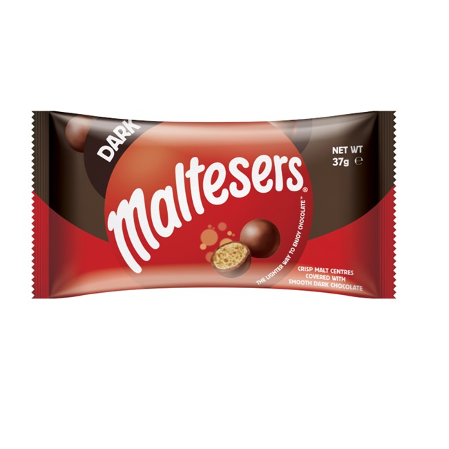 MALTESERS 麥提莎麥芽脆心黑巧克力37g