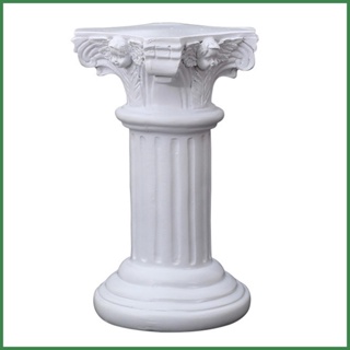 希臘柱樹脂雕像羅馬柱希臘柱白色羅馬柱餐桌裝飾樹脂雕像適用於 smbtw