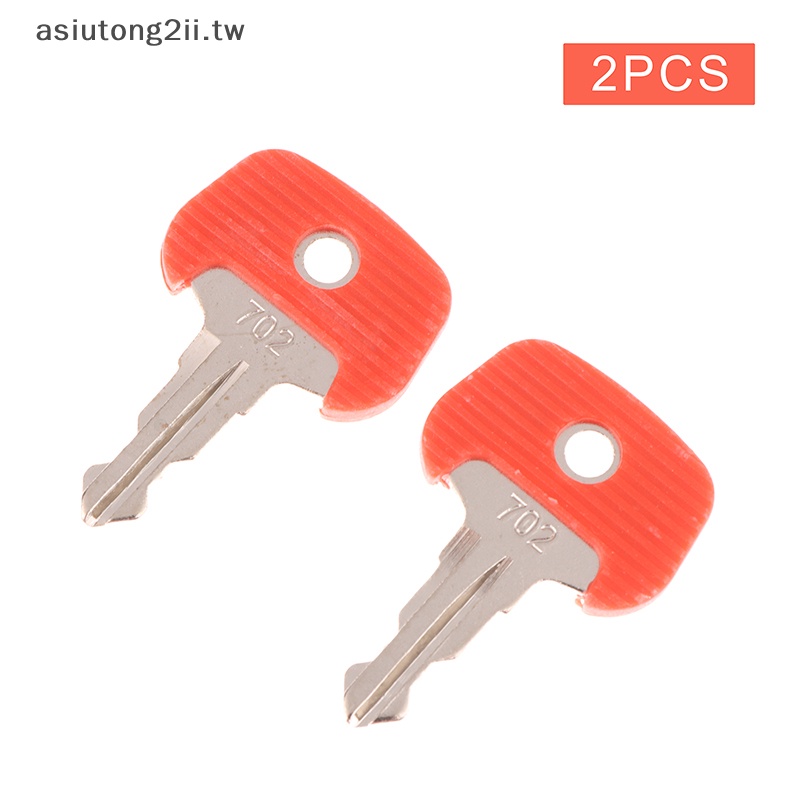 [asiutong2ii] 2 個 209068 紅鑰匙 702 電源啟動鑰匙 26906870 手動電動液壓叉車配件