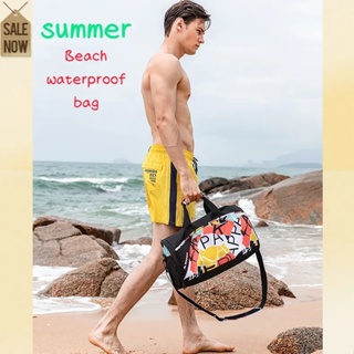 沙灘游泳包乾溼分離健身包運動背包專業防水收納袋