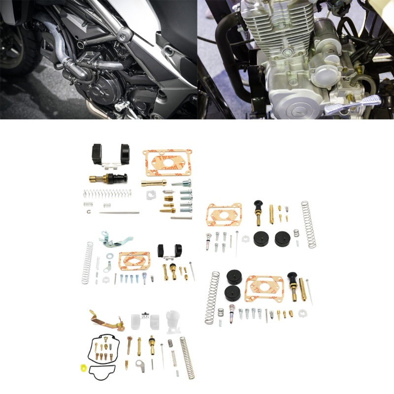Edb* 化油器維修套件 Profesisonal Rebuild Set 摩托車配件適用於 Mikuni TM24 2