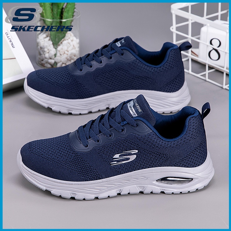 男士運動鞋網眼休閒運動慢跑鞋氣墊鞋 *Skechers_Unisex Sneaker