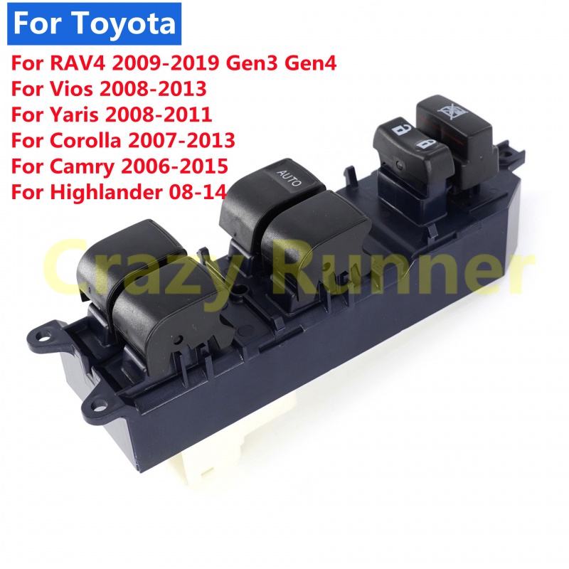 CAMRY 適用於豐田卡羅拉 Altis Gen 10 2008 -2014、RAV4 09-19 Gen 3 Gen4