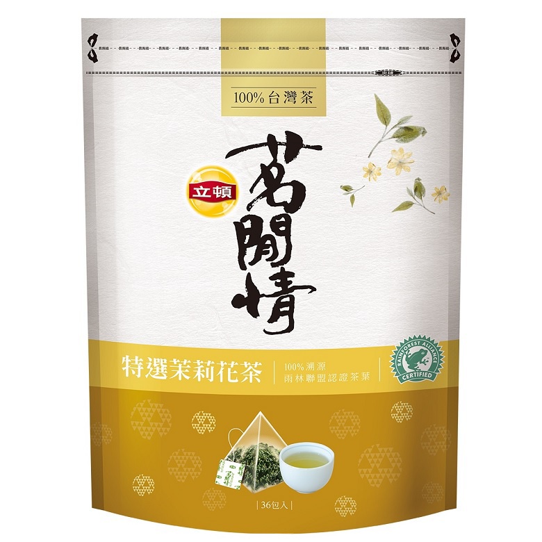 立頓 茗閒情茉莉花茶包36入(100.8g)[大買家]