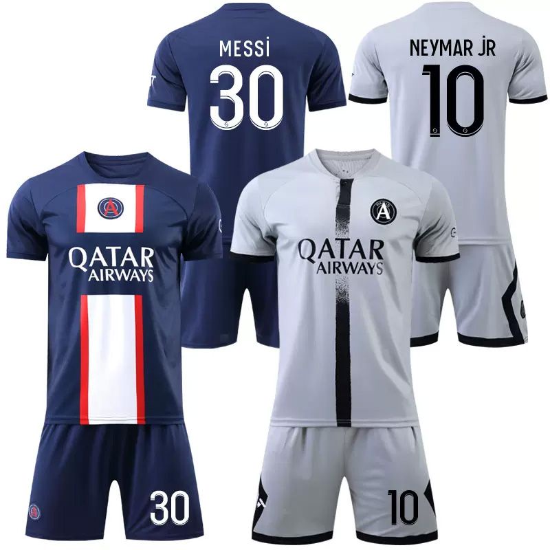22-23巴黎隊足球服 球衣套裝訂製 成人兒童足球服 足球球迷服裝 訂製球衣