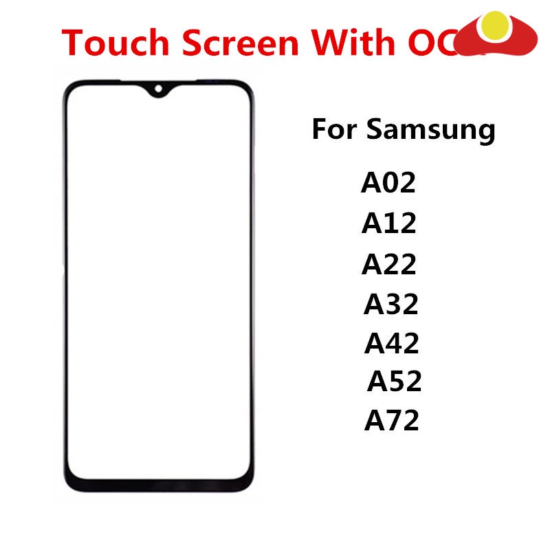 三星 Galaxy A02 A12 A22 A32 A42 A52 A72 前玻璃面板 LCD 顯示屏外蓋維修更換零件