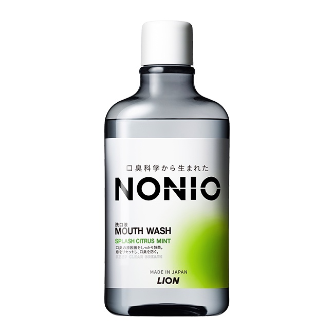 日本獅王NONIO終結口氣漱口水澄橘薄荷600ml