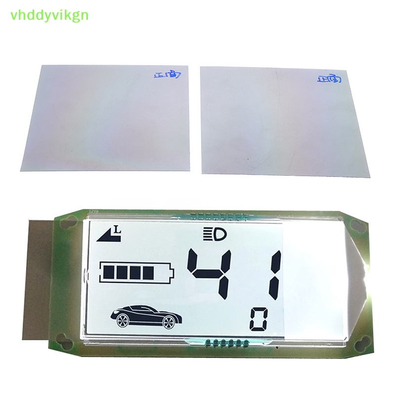 Vhdd 2件 9*9CM 通用液晶電動車偏光膜影像顯示屏手錶車載大手機TW