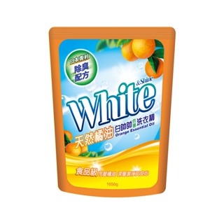 白帥帥天然橘油抗菌洗衣精補充包1650g