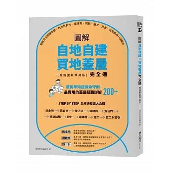 【書適】圖解自地自建╳買地蓋屋完全通【暢銷更新典藏版】 /麥浩斯