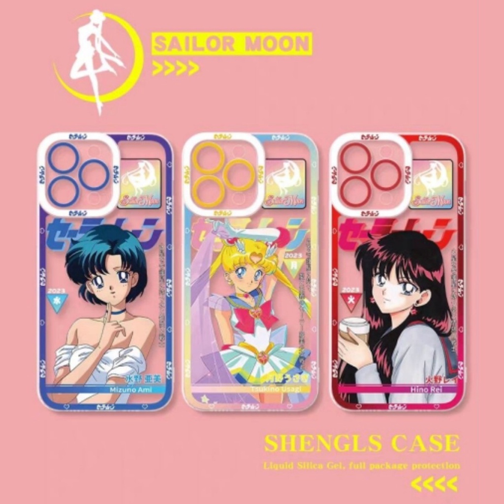 SAILOR MOON SAMSUNG 適用於三星 Galaxy A02S A42 A51 A52 A53 A52S A