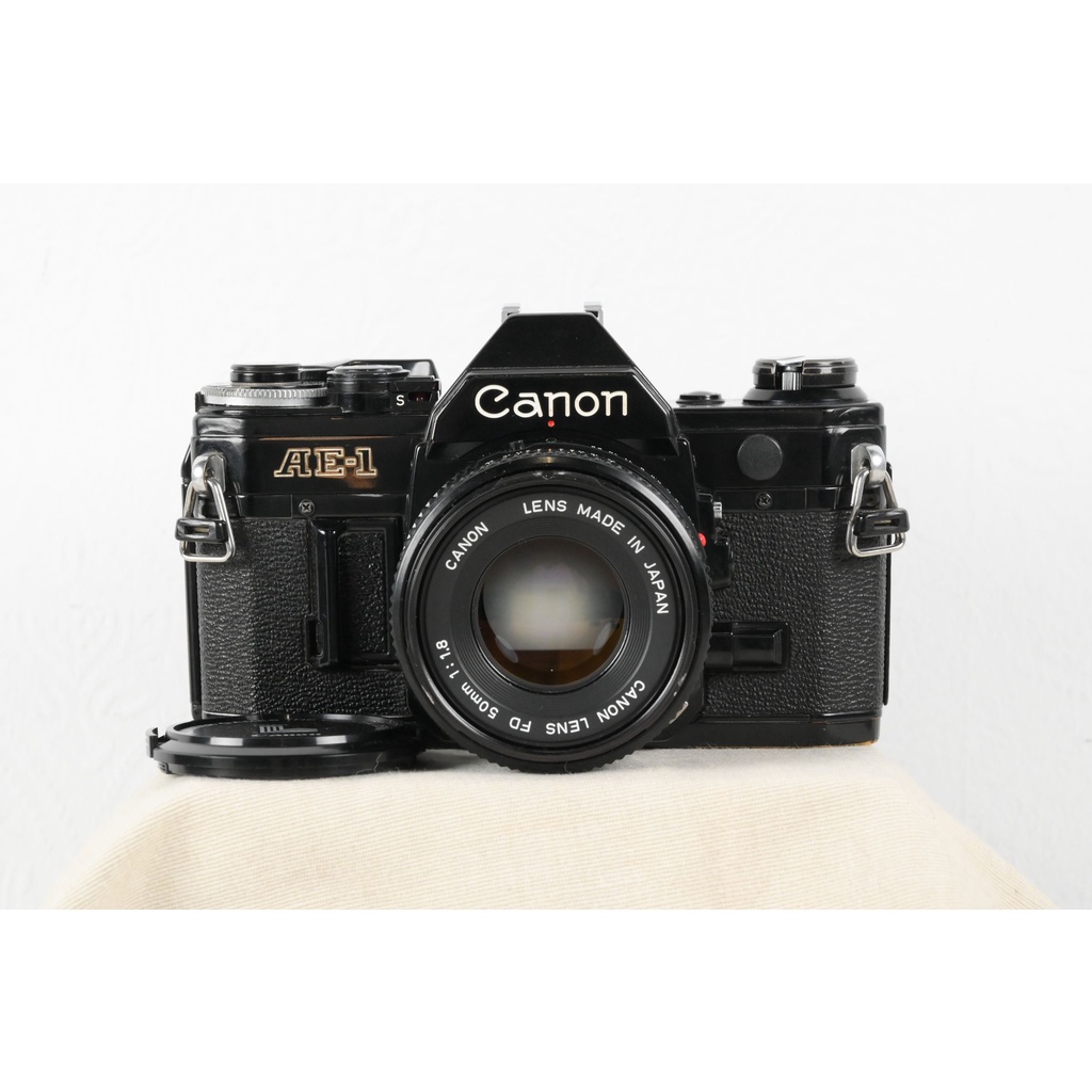 【森寫真機店】Canon AE-1+50mm F1.8機身鏡頭合購