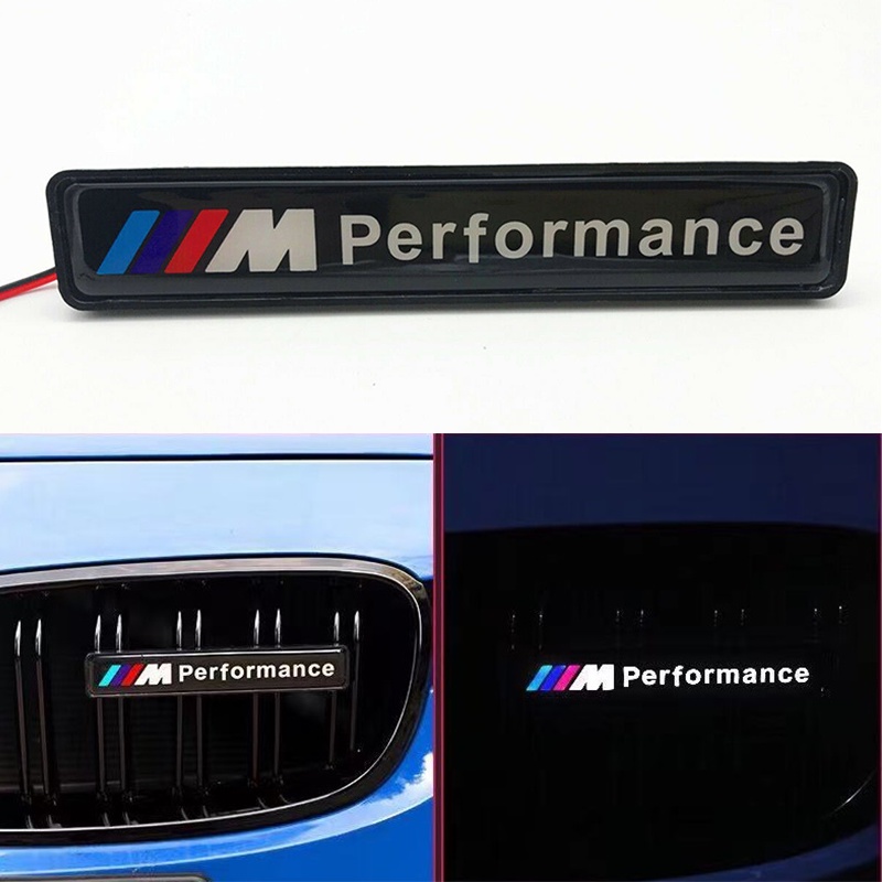 徽章 LED 燈標誌格柵 Emble-M Deca-l 為 BMW M Performance 照明