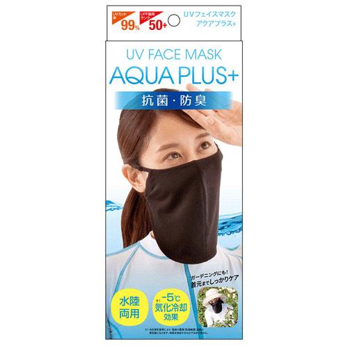 ☆小比愛日本☆ 現貨 新款 日本 AQUA PLUS+ 抗UV 涼感 加長型口罩 面罩 防曬 alphax 冷感 口罩