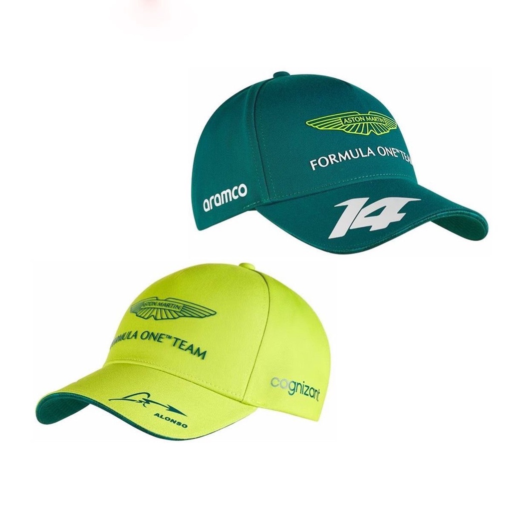 2023新款f1 RedRacing賽季帽子綠鴨帽平檐帽棒球帽