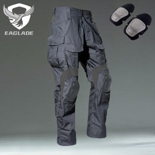 Eaglade戰術蛙褲ydjx-g3ck灰色防水耐磨護膝