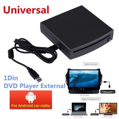 車載收音機 CD/DVD 播放器外部 Android 立體聲接口 USB 連接 1 Din